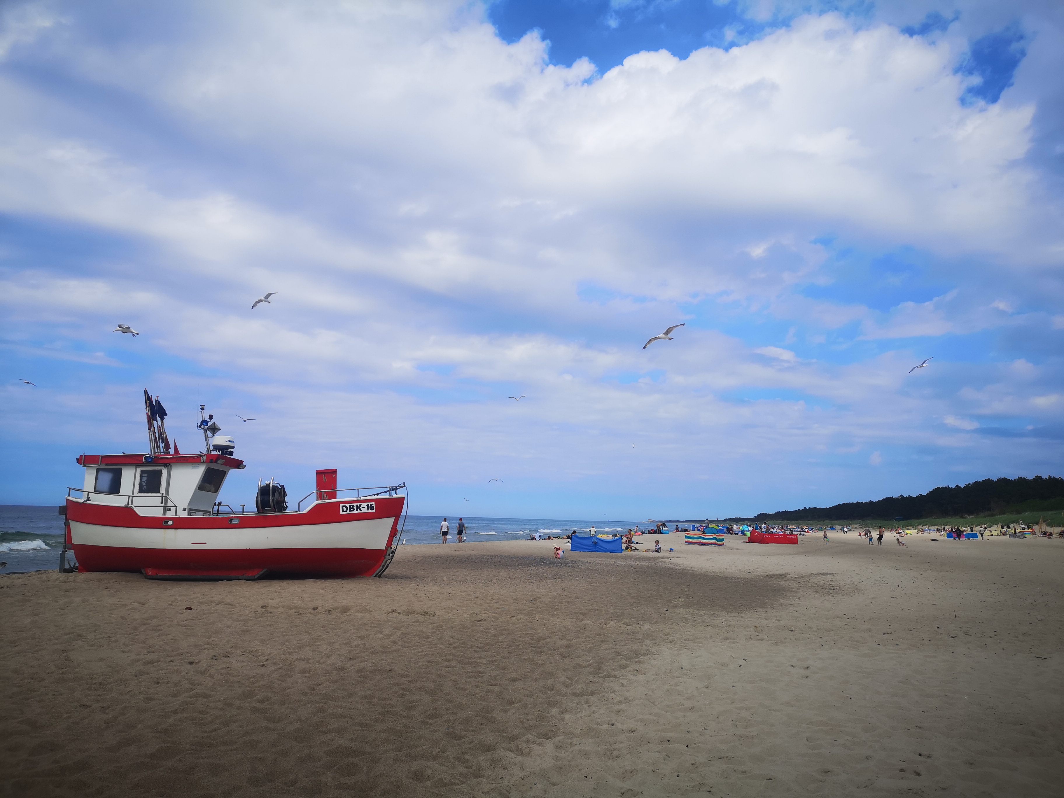 Impreza z dziećmi nad wodą